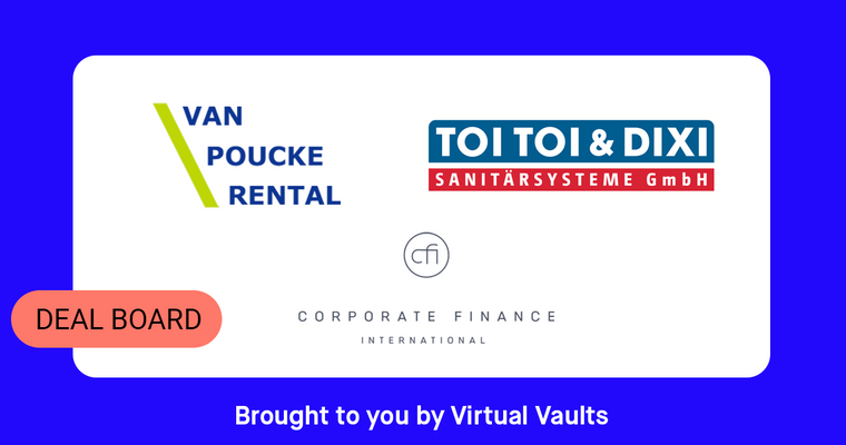 Toi Toi & Dixi acquires Van Poucke Rental B.V.